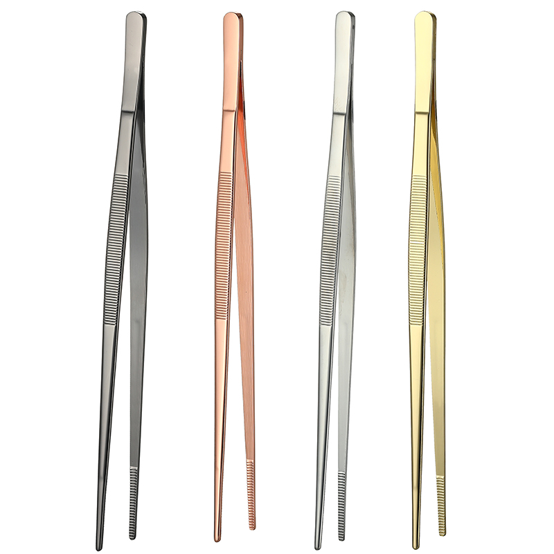 Kitchen Gadgets Gold - Pinça de aço inoxidável para cozinha,