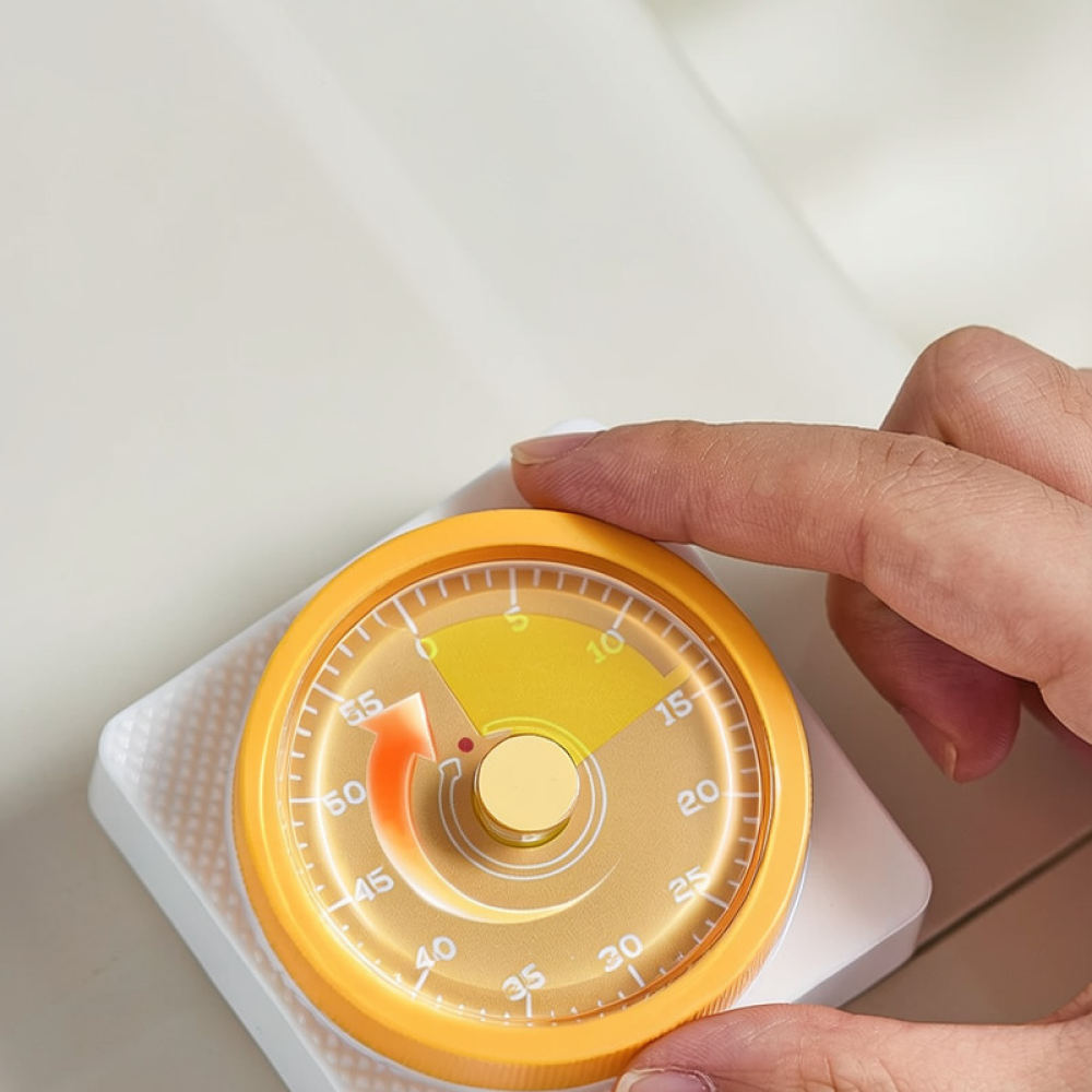 Kitchen Helper Gadgets - Temporizador de cozinha manual, com mecanismo