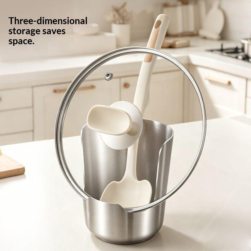 Suporte para Colheres e Tampas - Kitchen Gadgets Organizer avaliação e preço