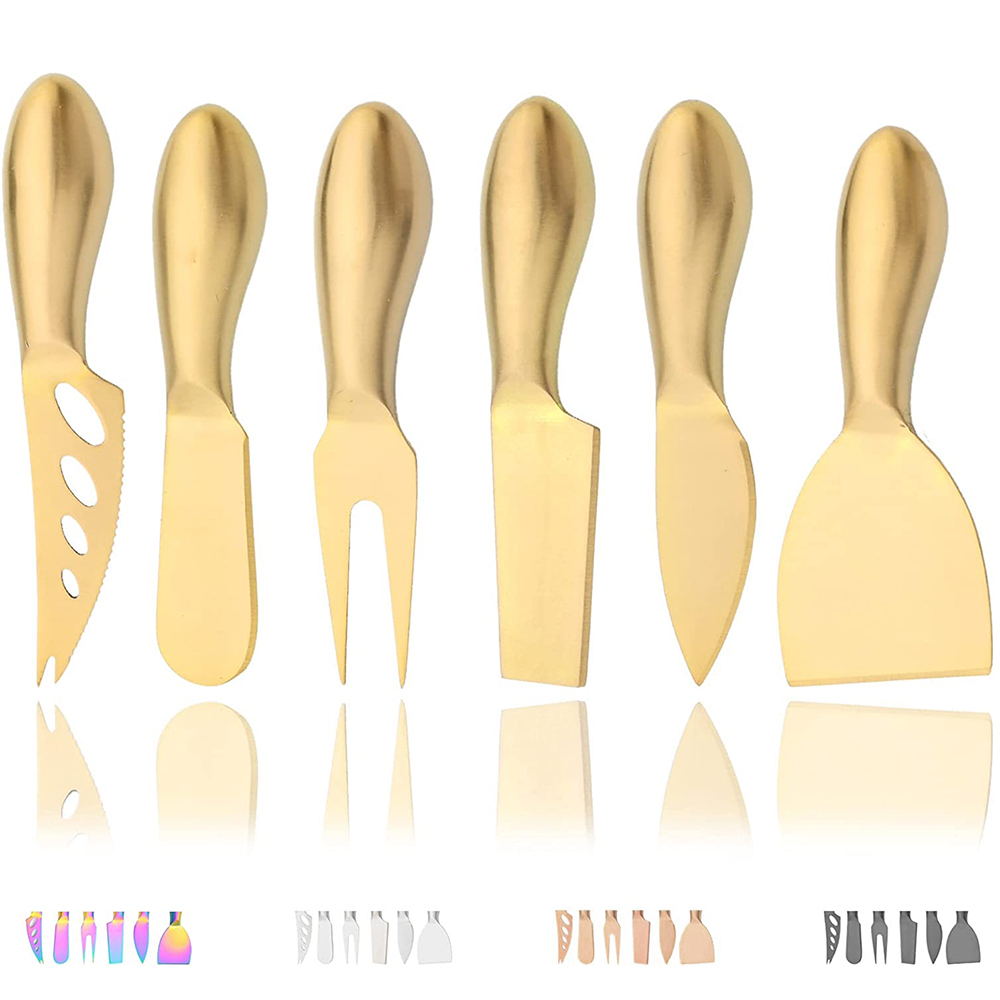 6 pçs ouro fosco mini faca gar - Kitchen Gadgets Gold avaliação e preço