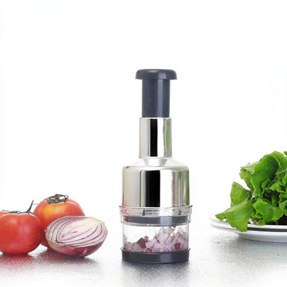 Espremedor de alho em aço inox - Kitchen Helper Gadgets avaliação e preço