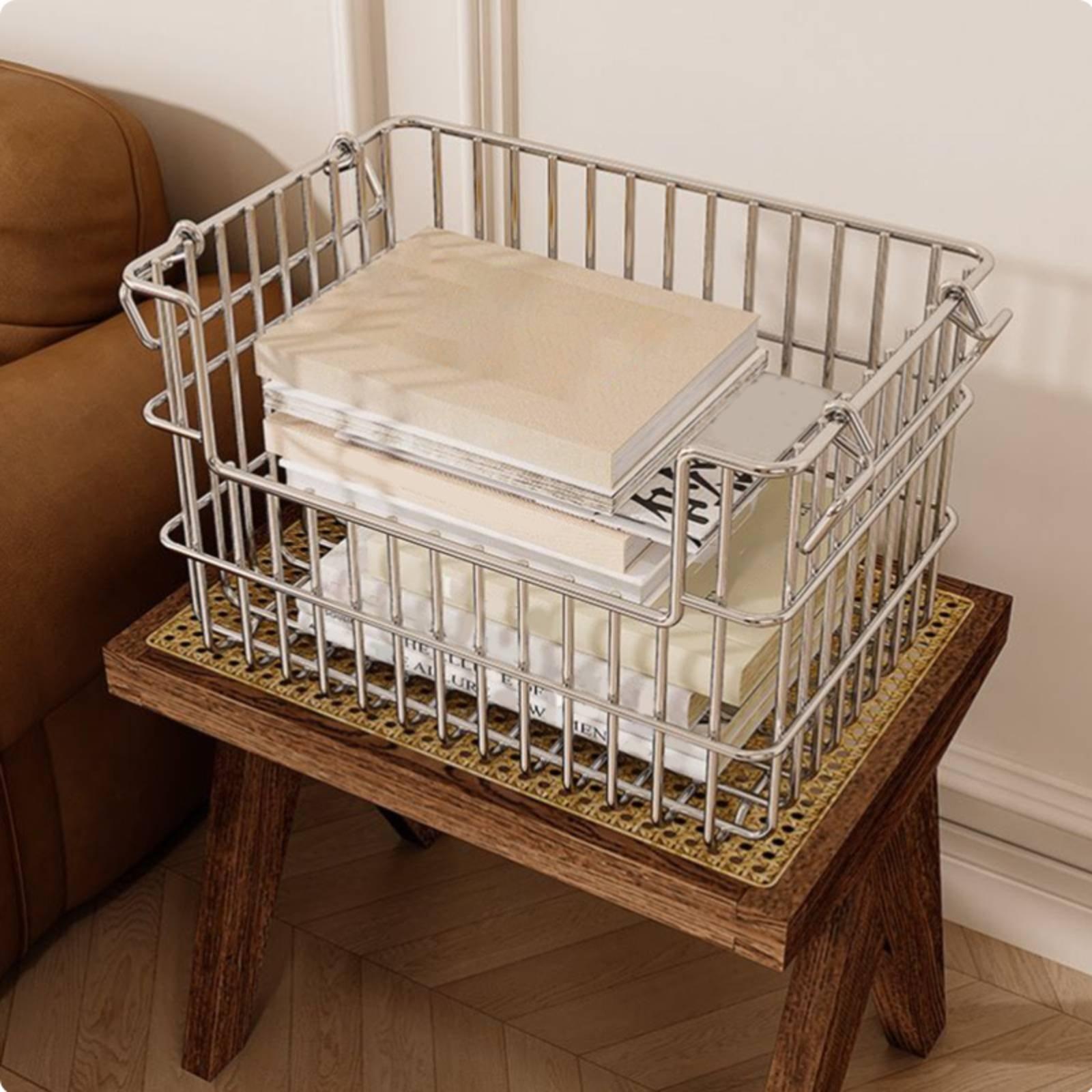 Cesto Organizador de Aço Inoxi - Kitchen Gadgets Organizer avaliação e preço